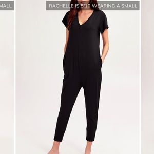 Smash + Tess Size XS Sunday romper midnight black